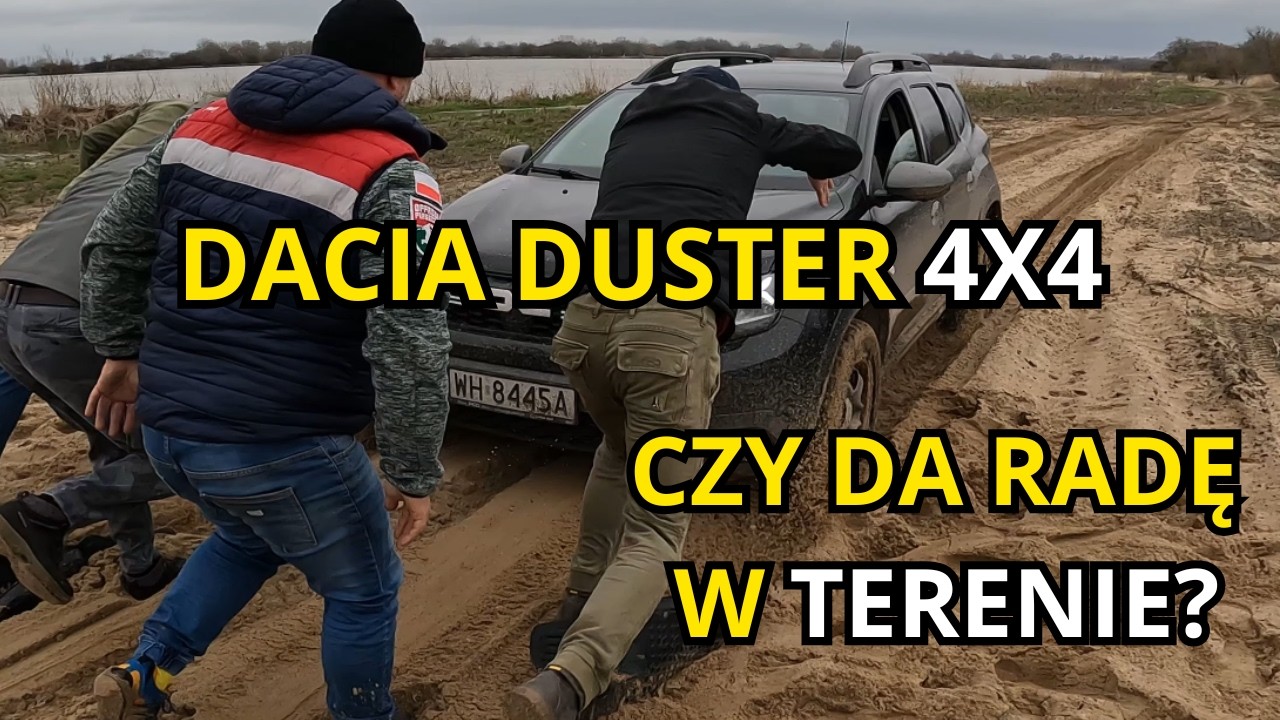 Dacia Duster 1.3 TCe 4x4 – pierwszy teren, wklejka i laweta | DUSTER 4x4 