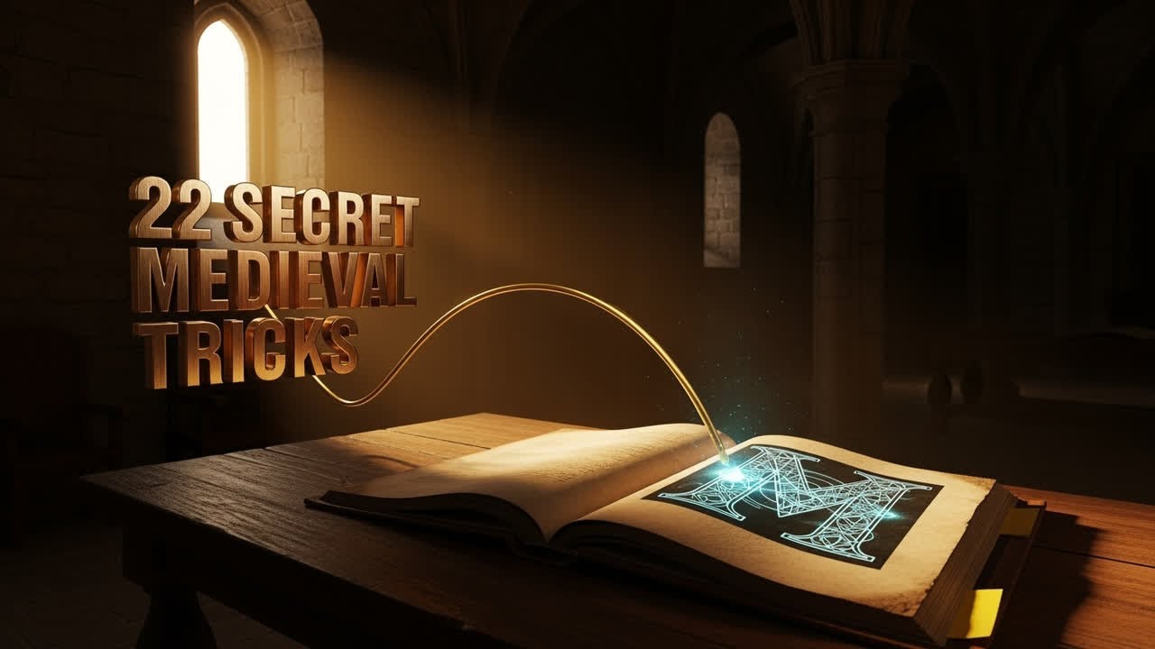 Medieval Artisans' 22 Undercover Tricks - The Secrets Behind Concealed Blueprints