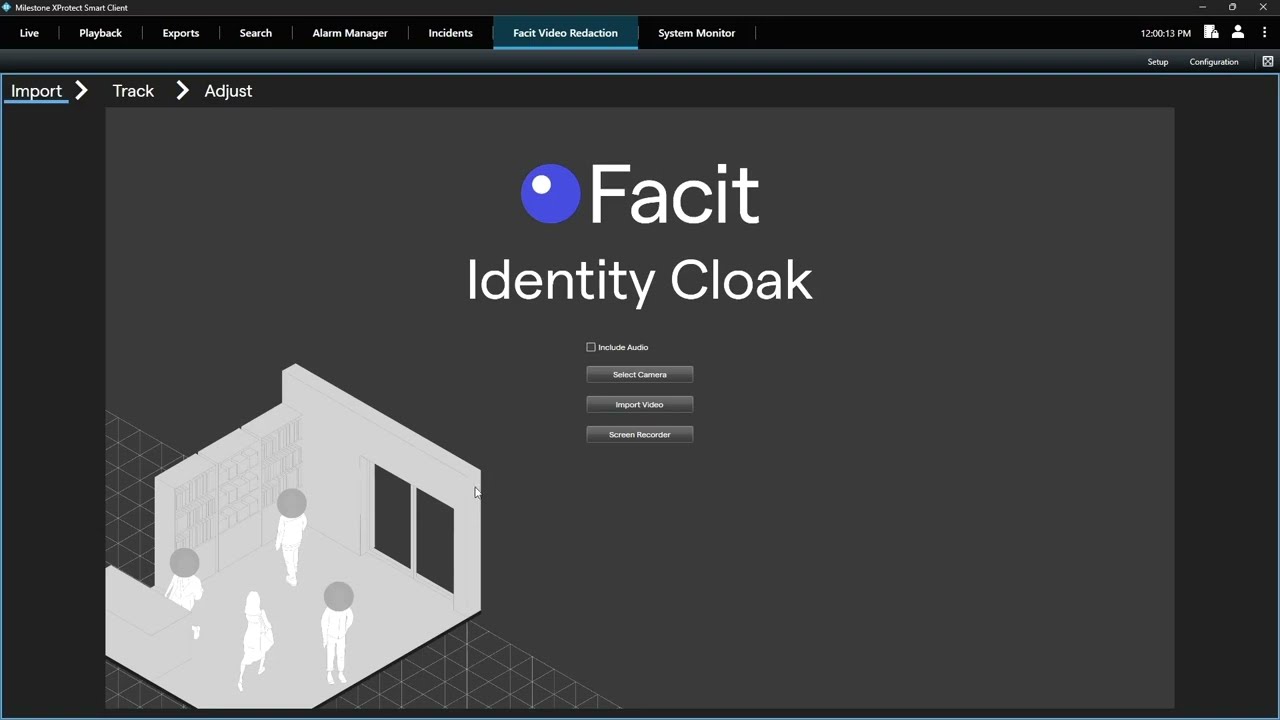 Redact CCTV and bodycam videos in Milestone XProtect with Facit's Identity Cloak plug-in
