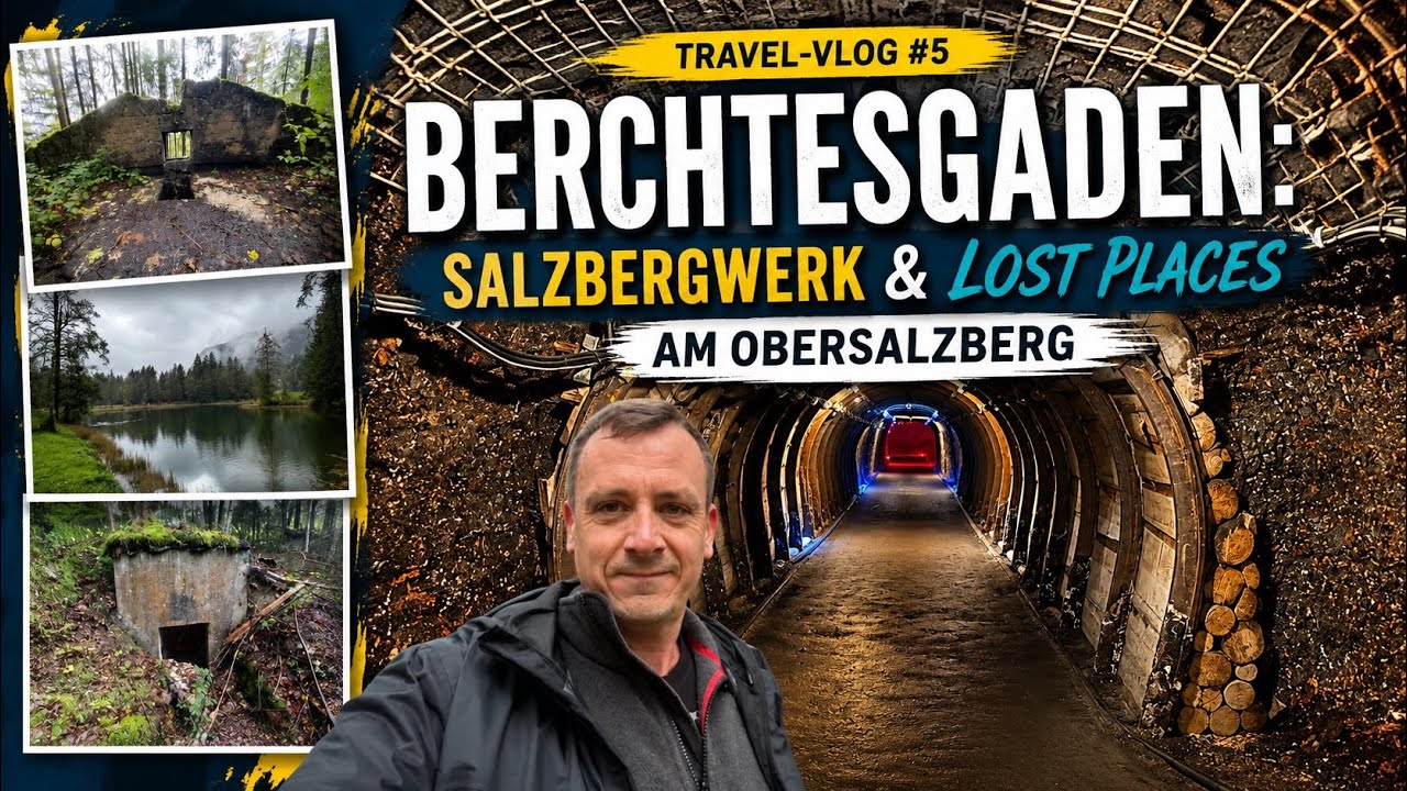 Berchtesgaden: Salzbergwerk & Lost Places Obersalzberg - Travel-Vlog #5