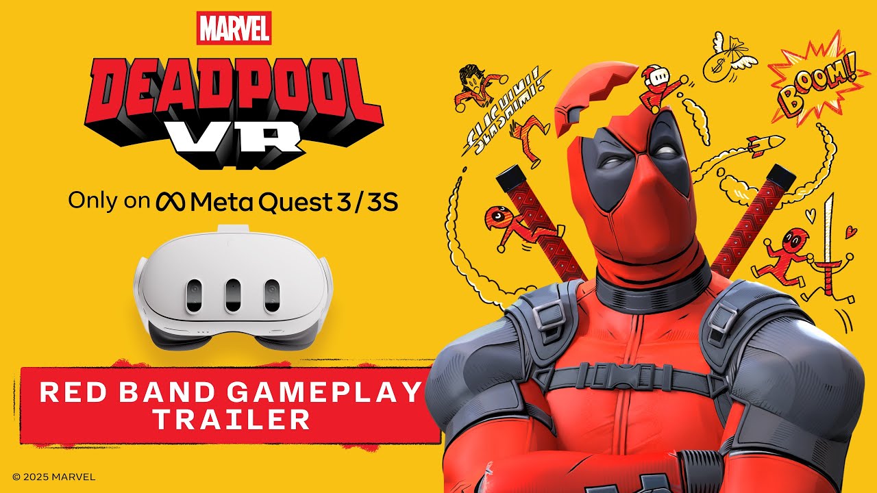 Marvel&rsquo;s Deadpool VR | Red Band Gameplay Trailer | Meta Quest 3 & 3S