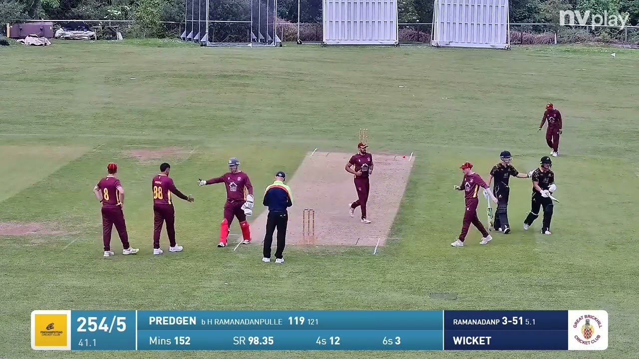 HIGHLIGHTS:  GBCC 1ST XI v FINCHAMPSTEAD 1ST XI 25/05/24