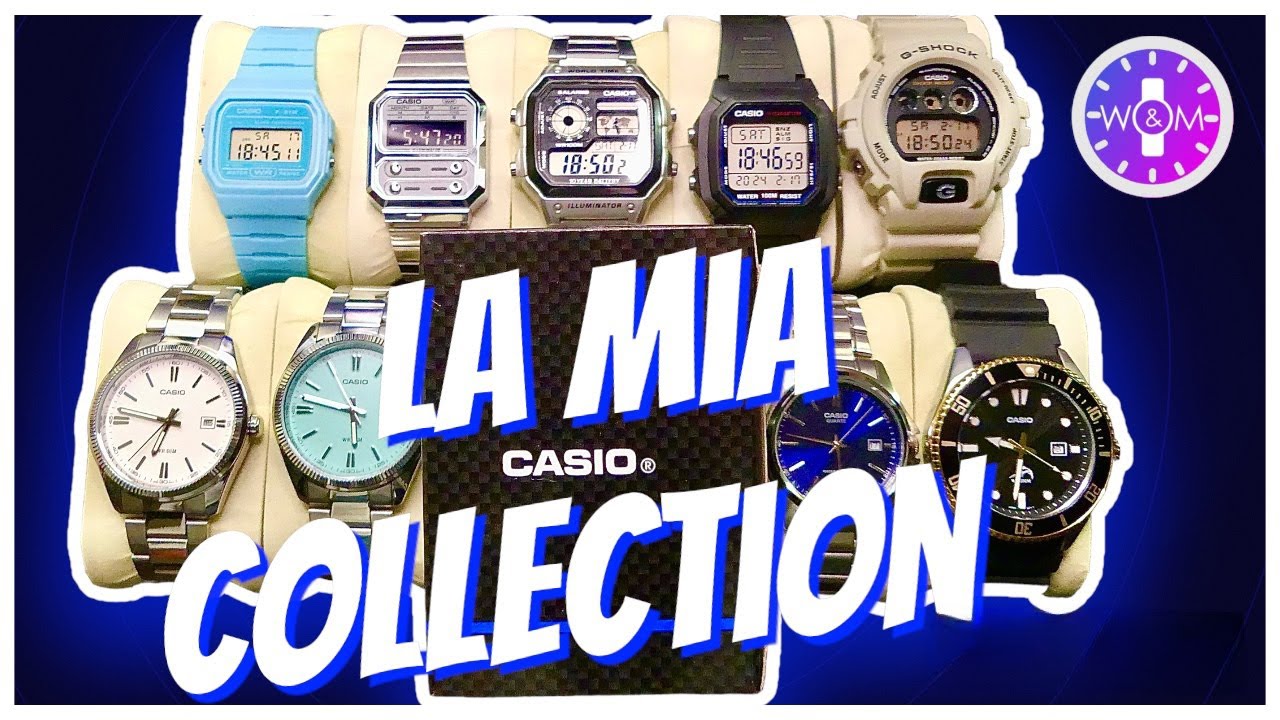 Vi mostro la mia COLLEZIONE CASIO + OROLOGIO MISTERIOSO