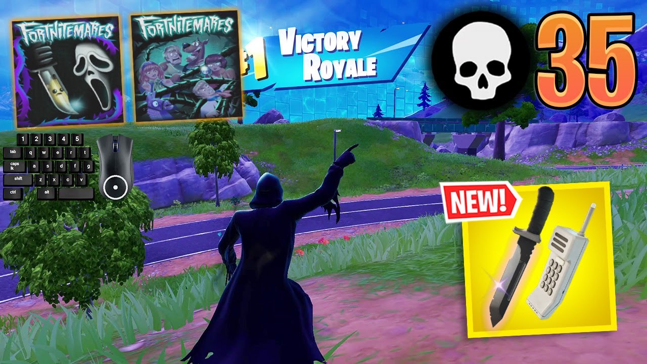 NEW FORTNITEMARES | 35 Elimination Solo vs Squads Win Full Gameplay