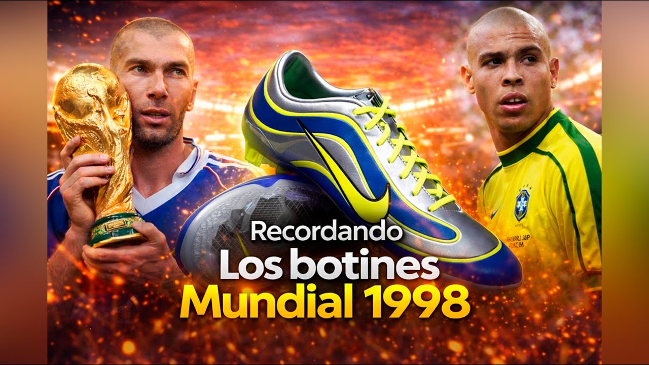 Los botines que marcaron para siempre el Mundial de 1998 | Futbol | Nostalgia WorlCup