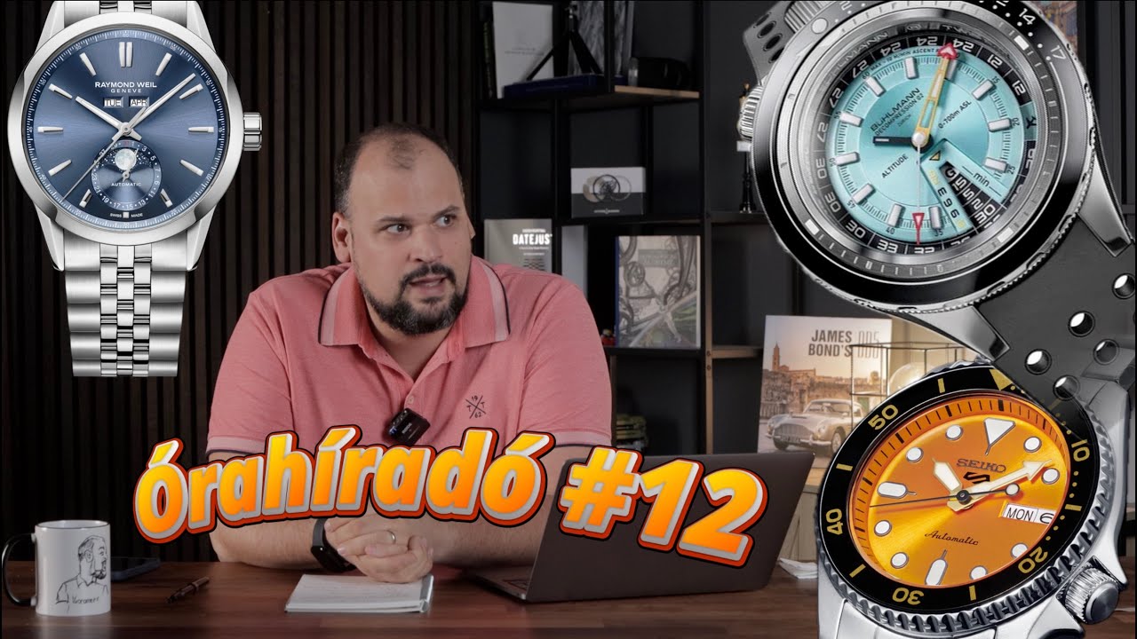 Órahíradó #12 I Raymond Weil, Seiko 5 Sports, Genta, Bühlmann és a többiek