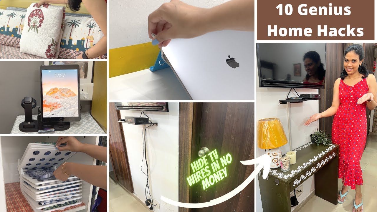10 New & Genius HOME HACKS That Changed my Life | Organizopedia