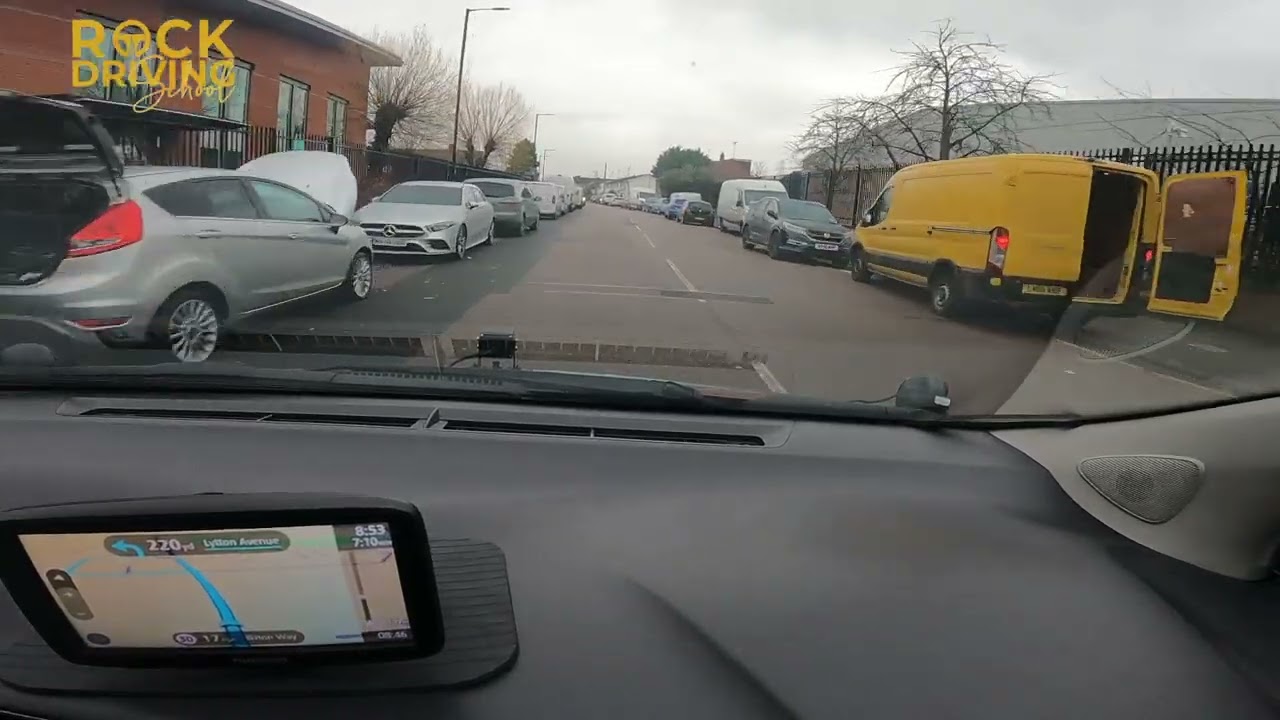 Enfield Driving Test Route on 17 .12 .24 @ 08. 30am