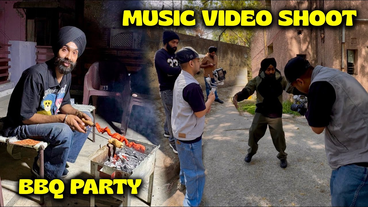 New Music Video Shoot 😍 BBQ Party With Friends