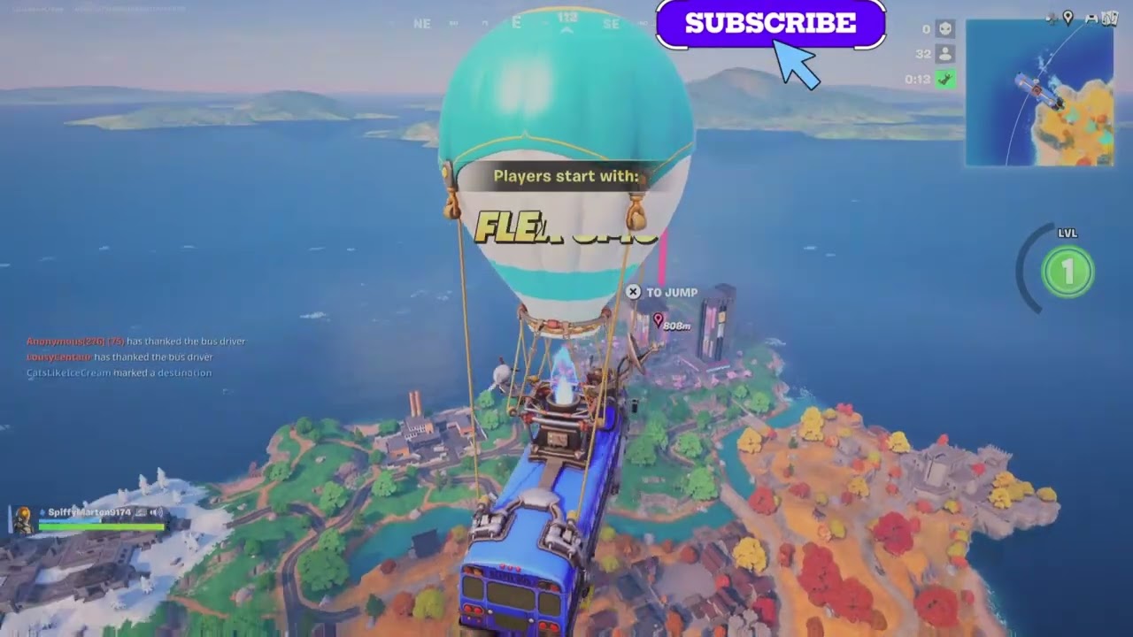 Cats Play Fortnite Blitz