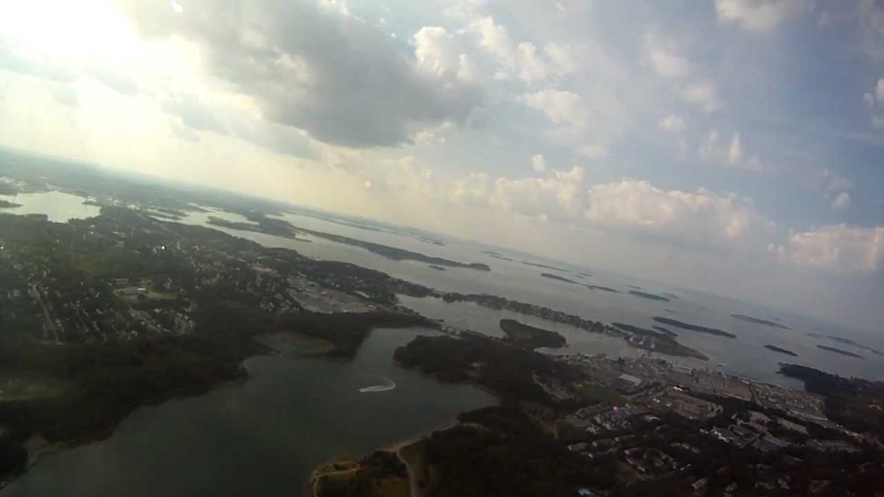 FPV Skywalker - EZ UHF Test High in the sky