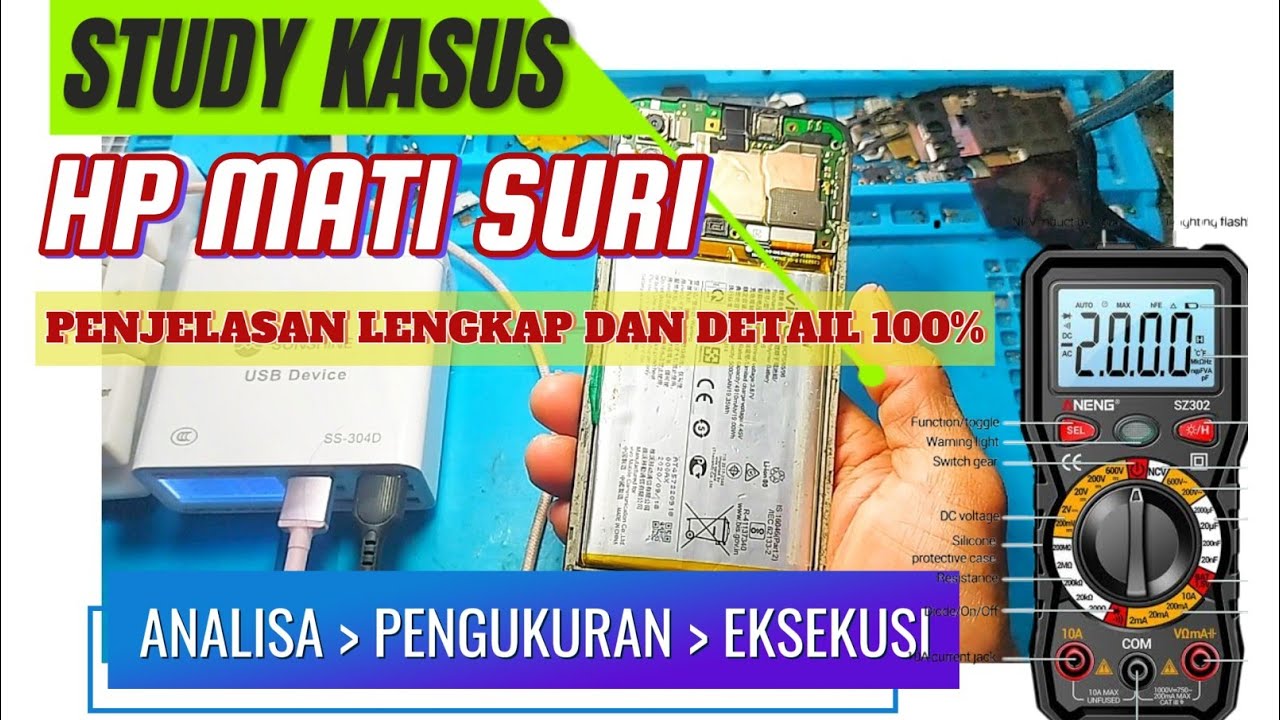 ANALISA KERUSAKAN HP MATI SURI‼️FULL PENJELASAN || SEMUA ANDROID‼️