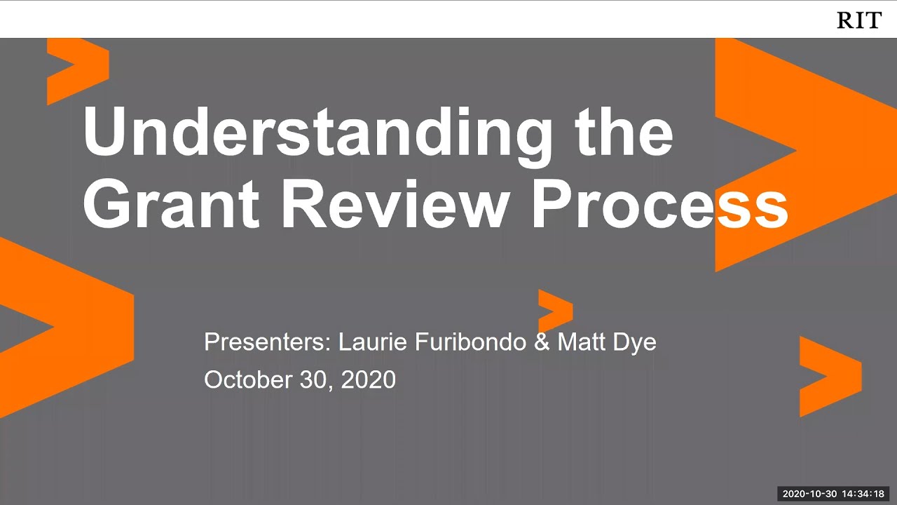 PIPT: Understanding the Grant Review Process