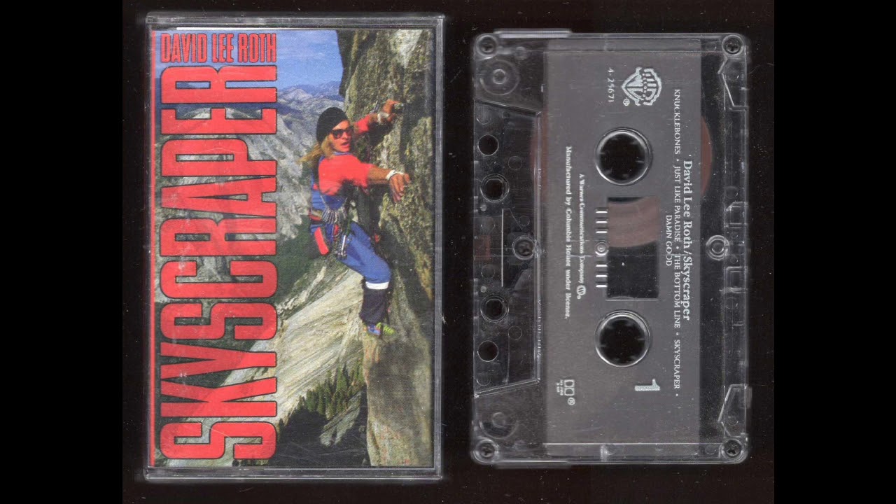 DAVID LEE ROTH SKYSCRAPER 1988 Cassette Tape Rip Full Album 1