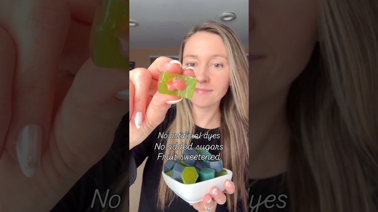 Homemade Healthy Gushers! #healthykids #noartificialcolors #gummies #homemadefood #healthyrecipes
