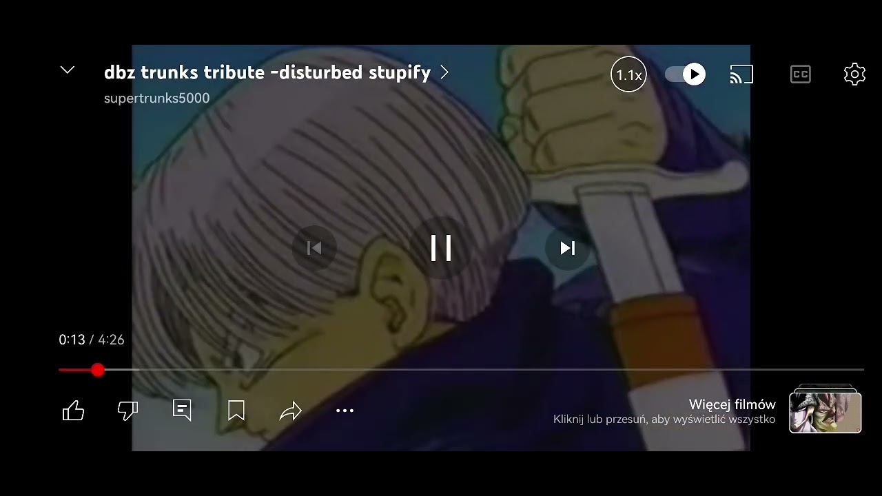 Trunks Sound of Sword