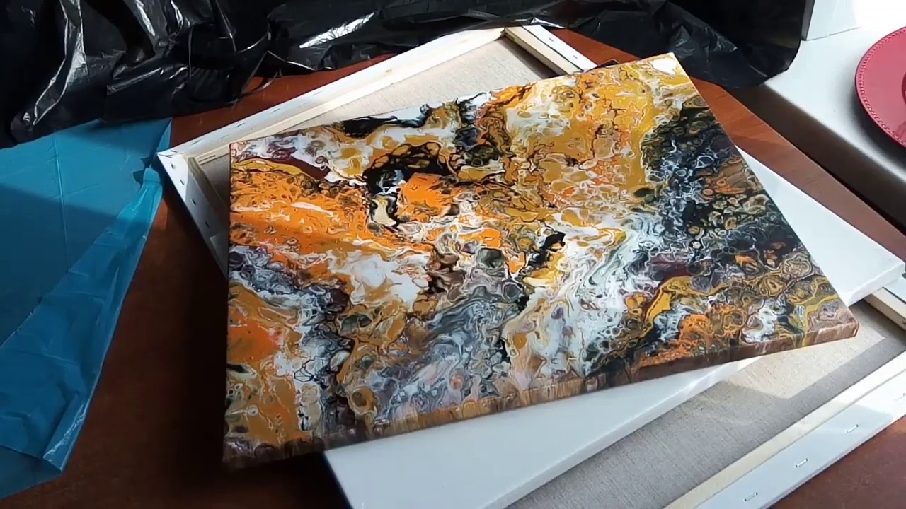 Акриловая заливка. Отвечаю на ваши вопросы. AcrylicFluidPouring. FluidArt.