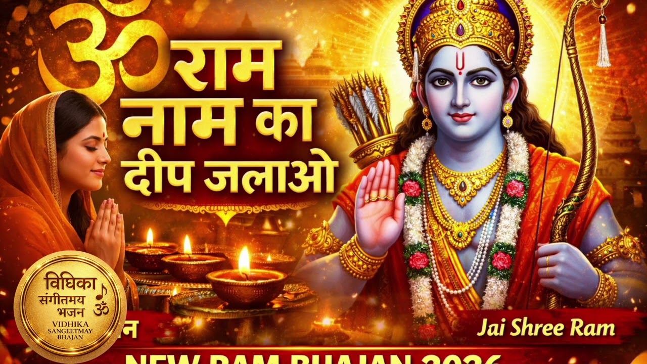 राम नाम का दीप जलाओ | New Ram Bhajan 2026 | Beautiful Ram Bhajan | Bhakti Song