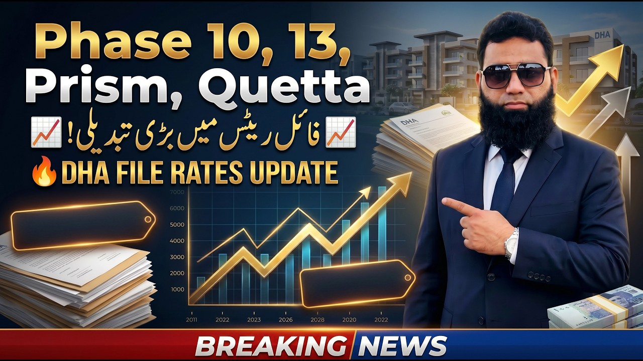 DHA File Rates Latest Property Market Investment Updates: Phase 10, 13 and Regional Open Files