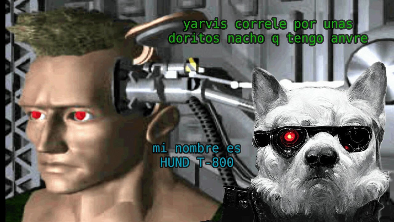 Esto era lo que había antes del T-800 en Mortal Kombat XD | Tekken 1994 | Jack
