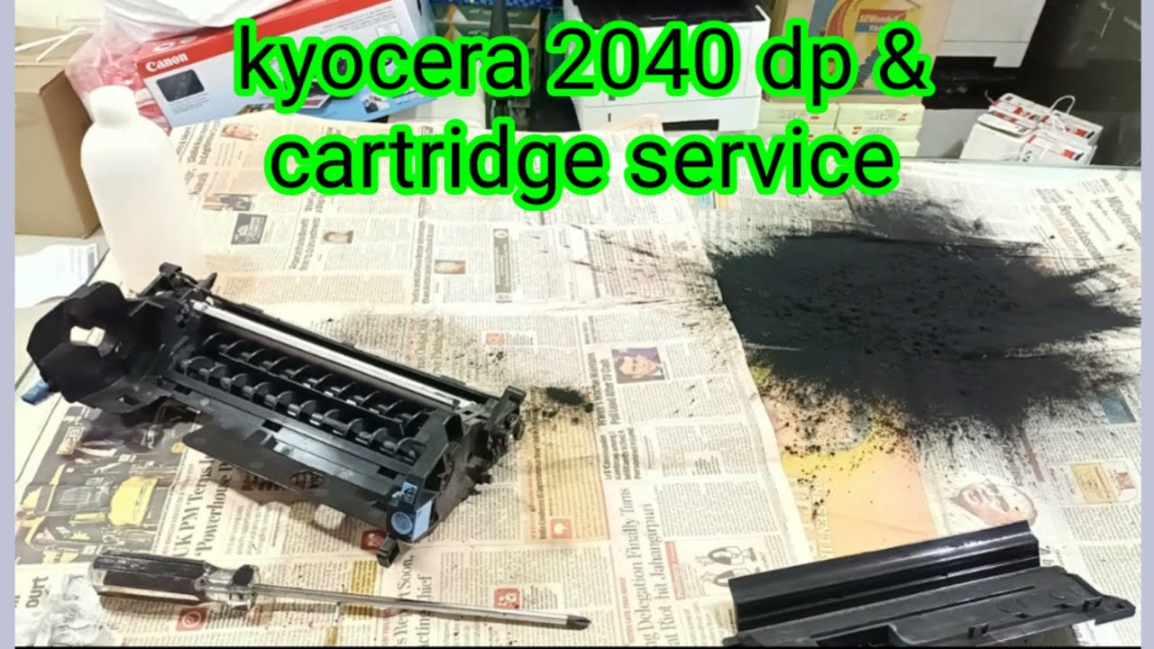 kyocera 2040 dp & cartridge service