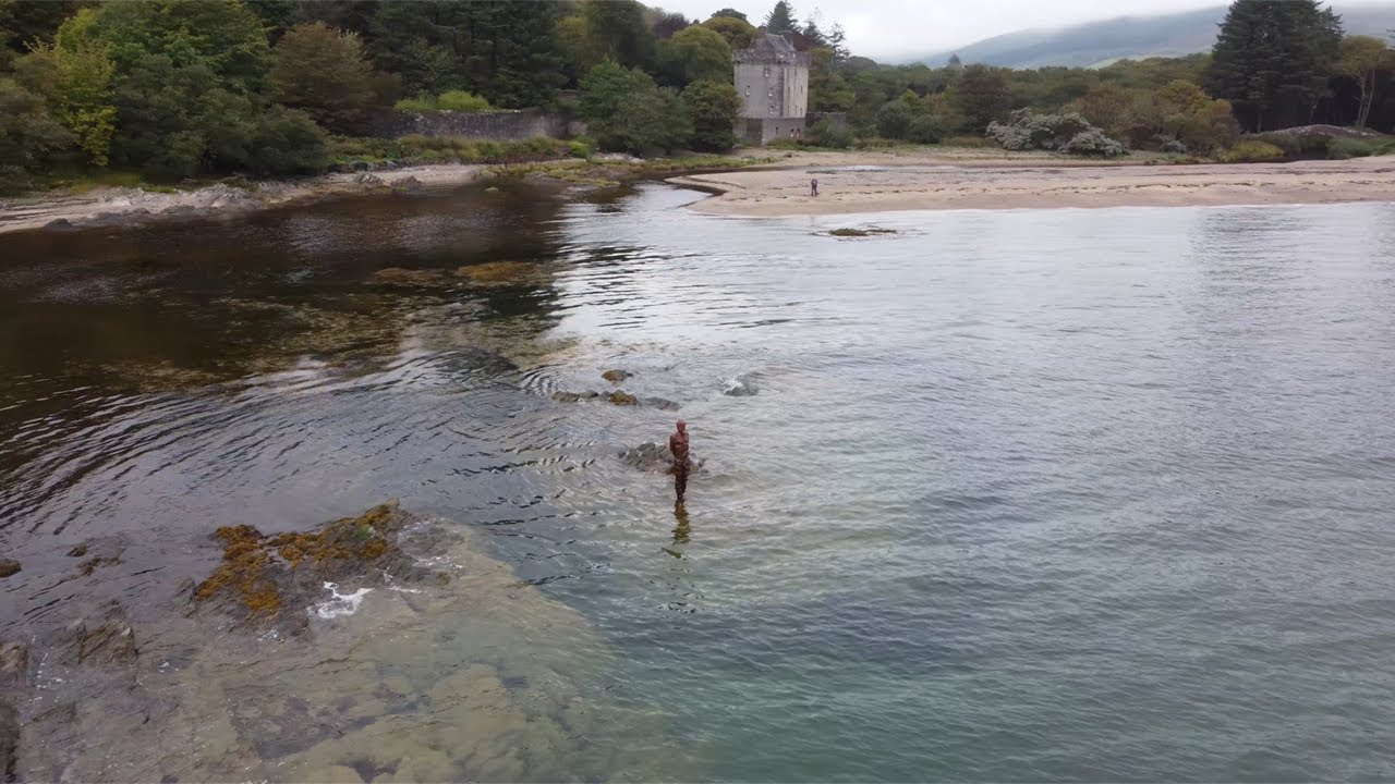 Saddell Bay - Kintyre Peninsula - Scotland (4K Drone Footage)