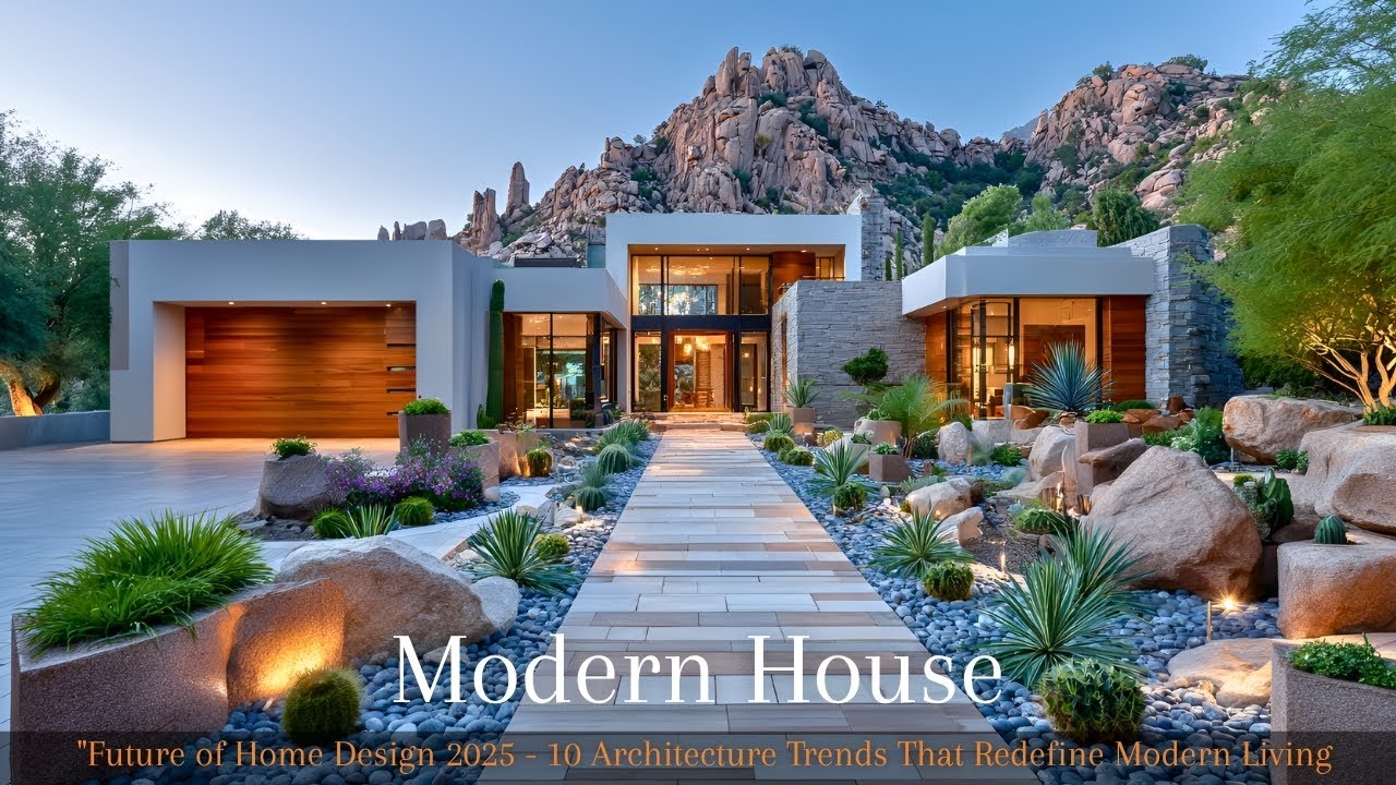 Top 10 Modern House Design Trends 2025 | Beyond Minimalism & Elegant Architecture