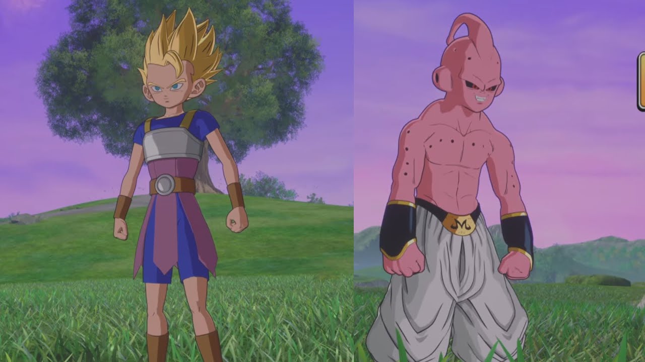 Ssj2 Cabba vs Kid Buu - REQUESTED BATTLE - Dragon ball sparking zero