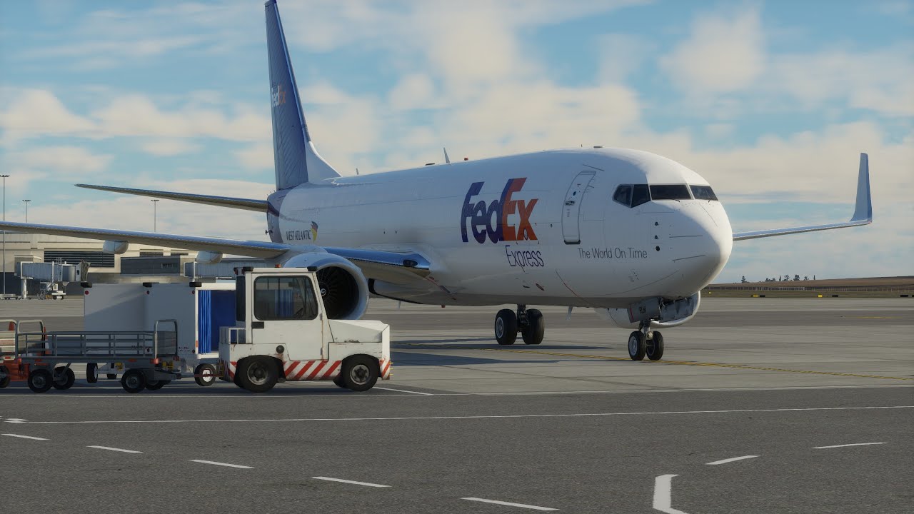 X-plane 12 | LevelUp 738 Cargo Run | LOWW - EGPH