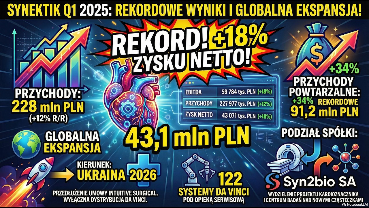 Synektik SA &ndash; Analiza wynik&oacute;w. Rekordowa dywidenda i ekspansja na Ukrainę!