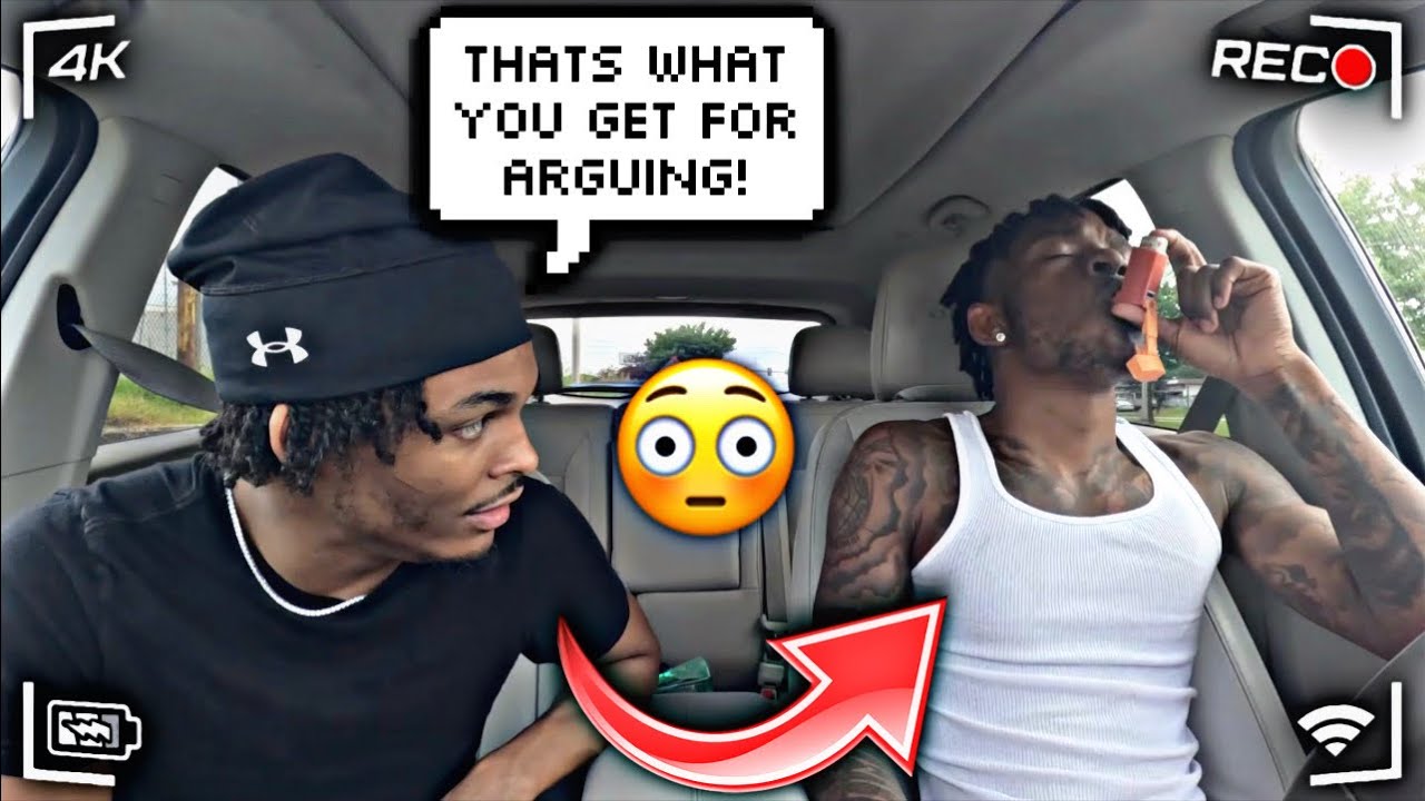STARTING AN ARGUMENT THEN HAVING AN  “ASTHMA ATTACK” 😱