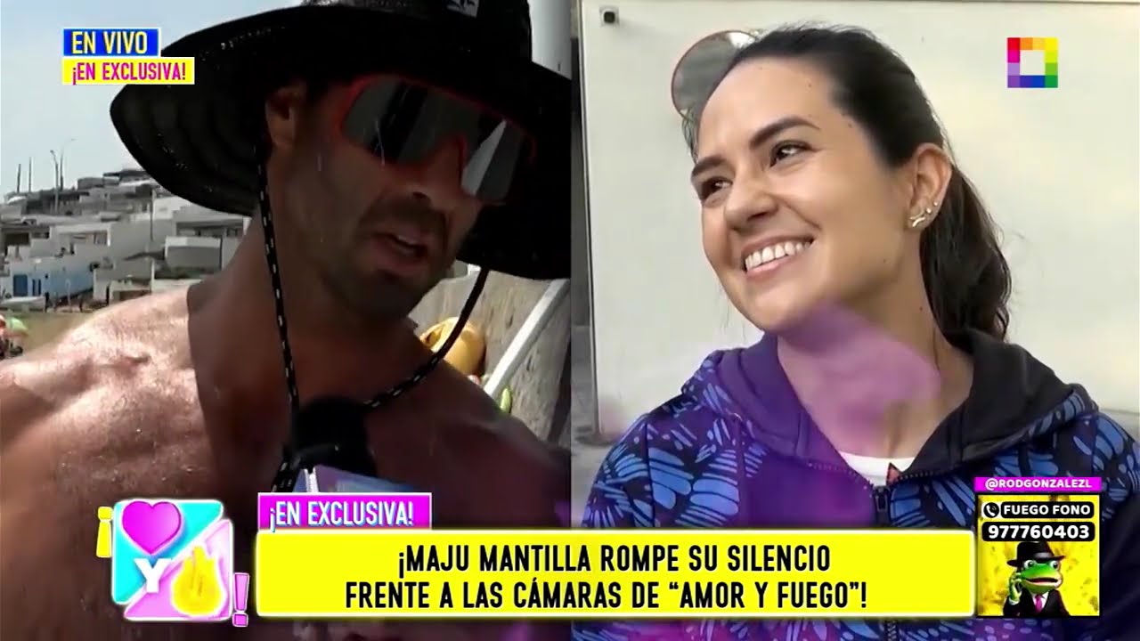 Amor y Fuego - FEB 18 - MAJU MANTILLA ROMPE SU SILENCIO | Willax