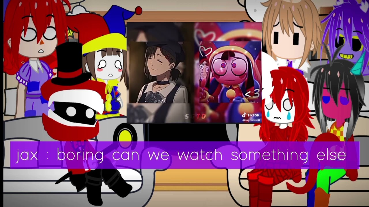 the amazing digital circus react to pomni as kobein, swap au