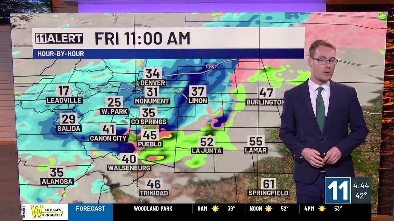 Warm Thursday, snow and wind on Friday