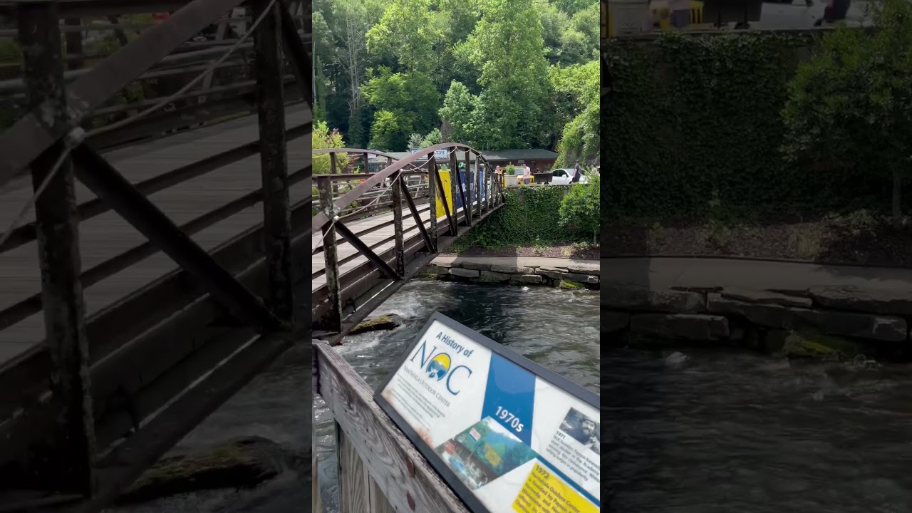 The NOC 🥾⛰️🚣&zwj;♂️Nantahala Outdoor Center Appalachian Trail Bryson City, NC  #appalachiantrail