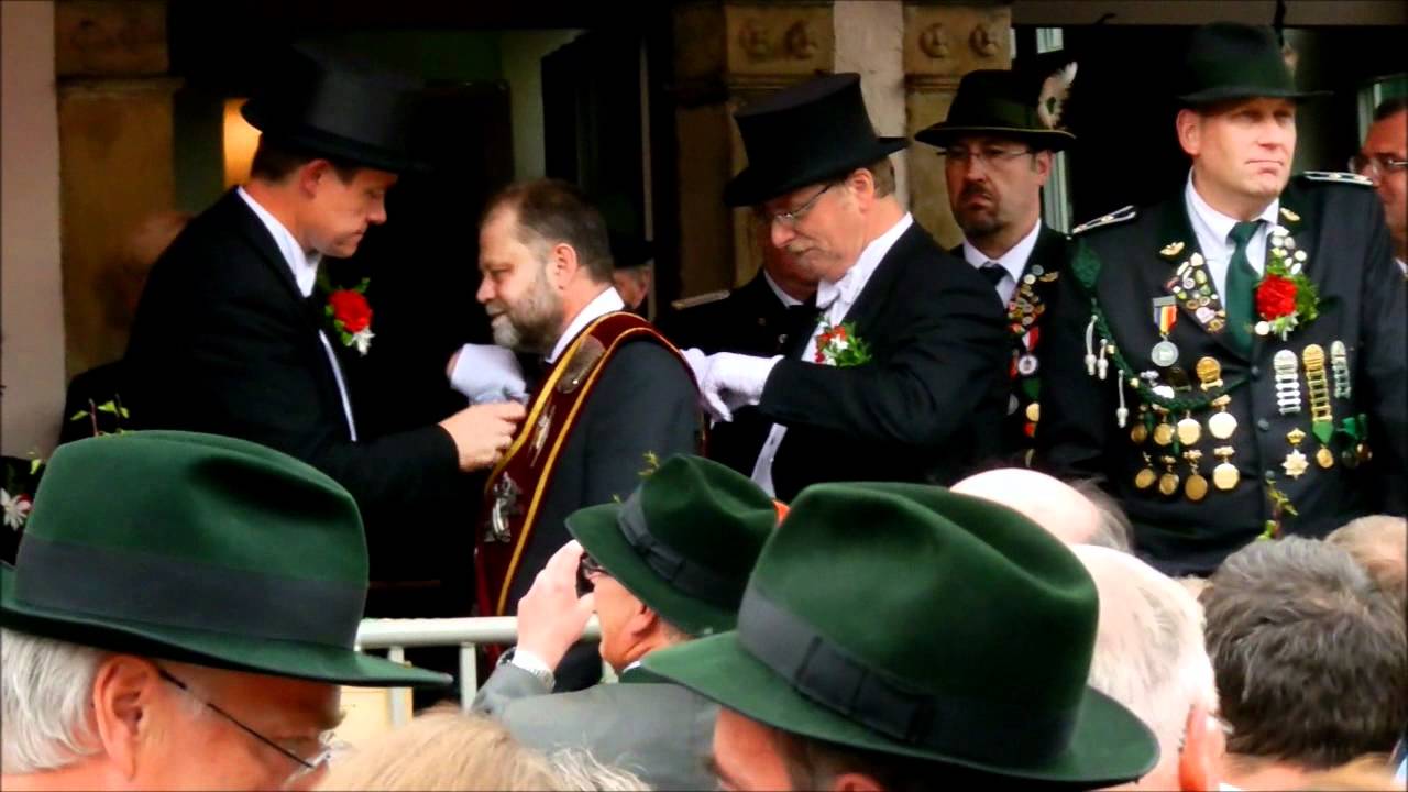 Peiner Freischie&szlig;en 2011 K&ouml;nigsproklamation [HD]