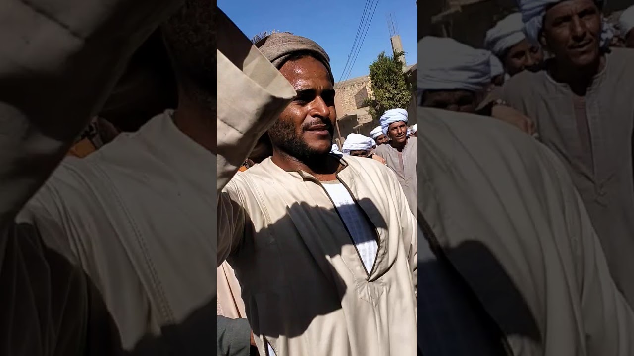 ذهاب السيد الشريف ادريس الادريسى الى واجب العزاء بعد الصلح
