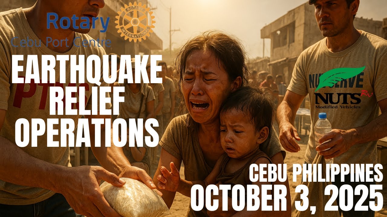 ROTARY in Action, Logistics in Motion with NUTSRV - How UNITED TEAM Responded to Disaster at CEBU