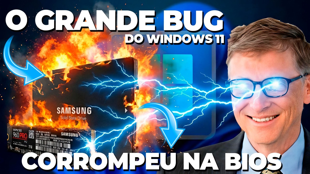 URGENTE! Novo UPDATE do Windows 11 faz os SSDs e NVME SUMIR da BIOS - INUTILIZOU MEU DISCO!