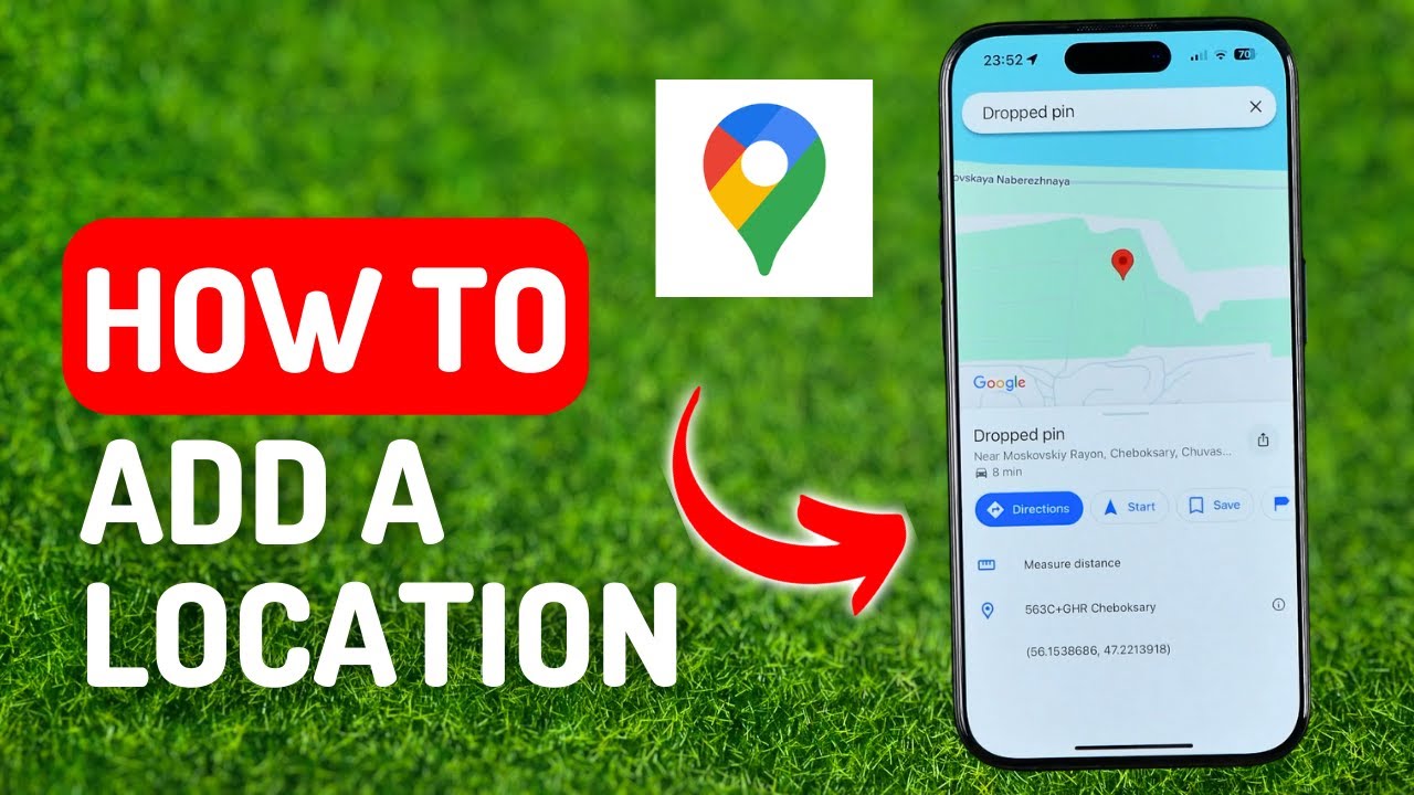 How to Add a Location in Google Maps - [IPhone 15 Pro]