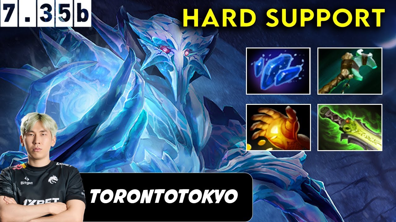 TORONTOTOKYO Ancient Apparition Hard Support - Dota 2 Patch 7.35b Pro Gameplay