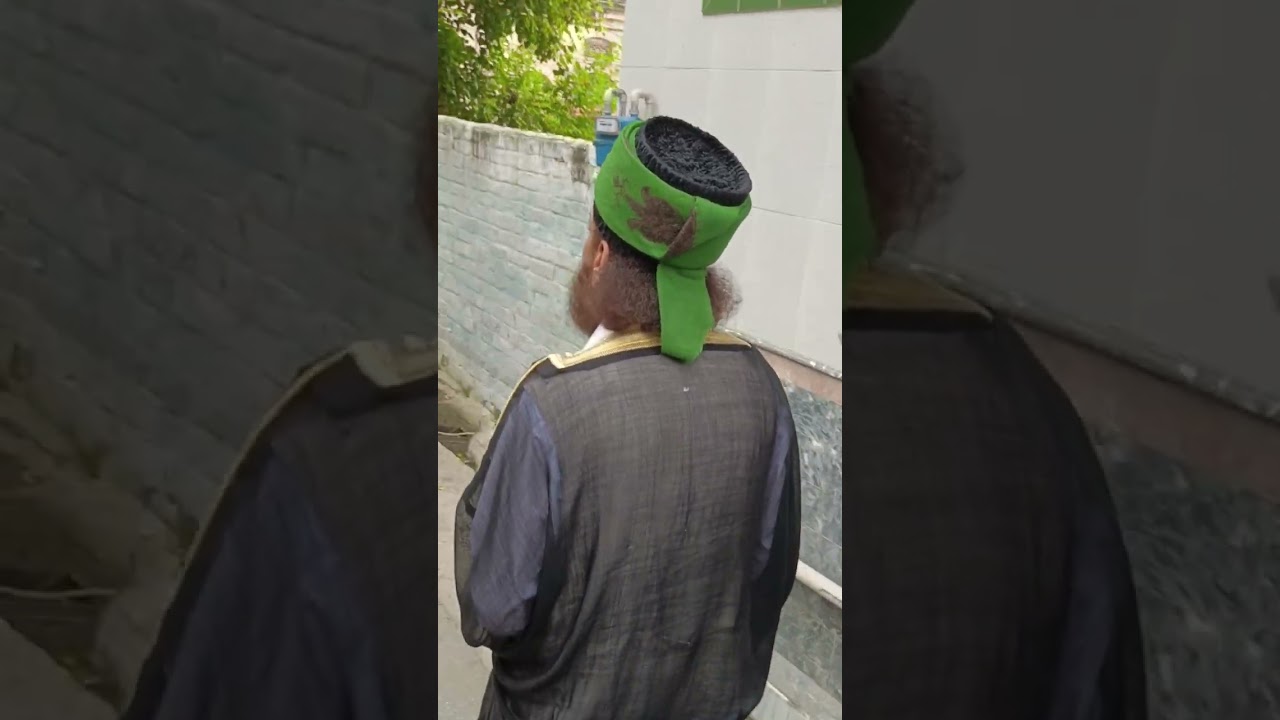 Peer Muhammad NaQeeb ur Rehman Sahb in Eidgah Shreef | Beautiful Spiritual Scene | Video by Kamal H