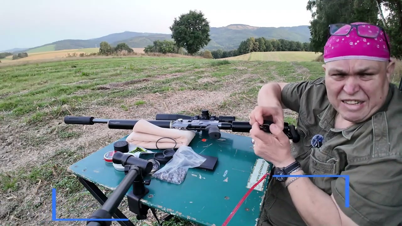 AEA BinTac B&W S45 semi auto air rifle cal.45