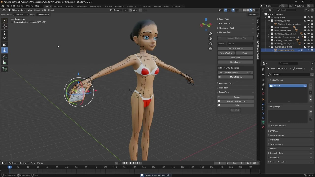Набор инструментов IMVU и создание позированных вложений