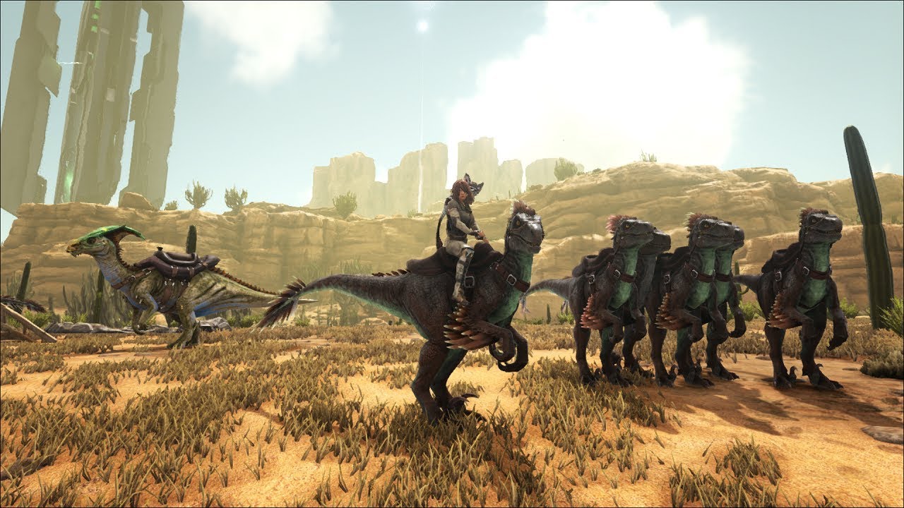 RAPTOR PACK! BREEDING TLC RAPTORS! Solo ARK: Survival Evolved! Scorched Earth Episode 4