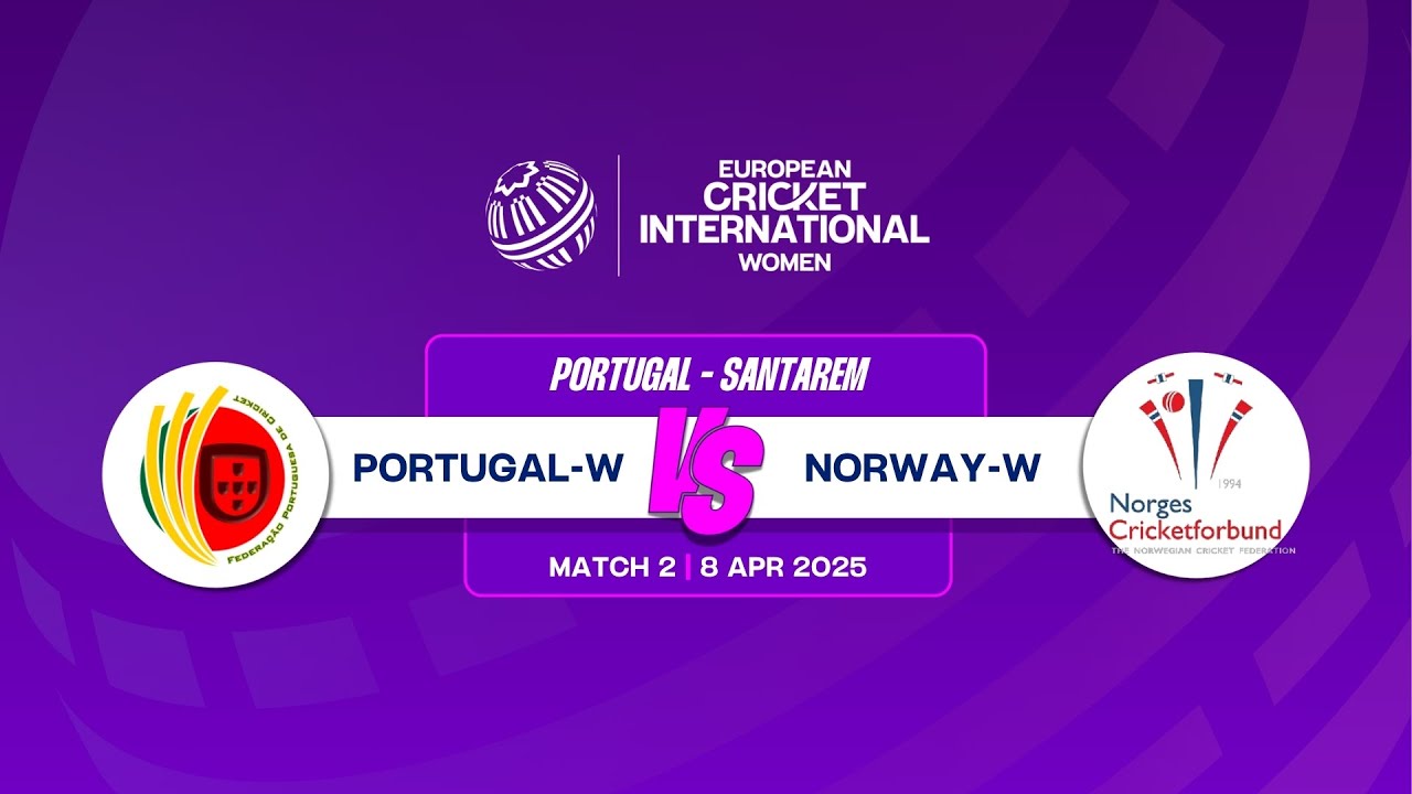 Match 2 - POR-W vs NOR-W | Highlights | ECN Portugal-Norway T20IW, 2025 | 8 Apr 2025 | ECN25.13
