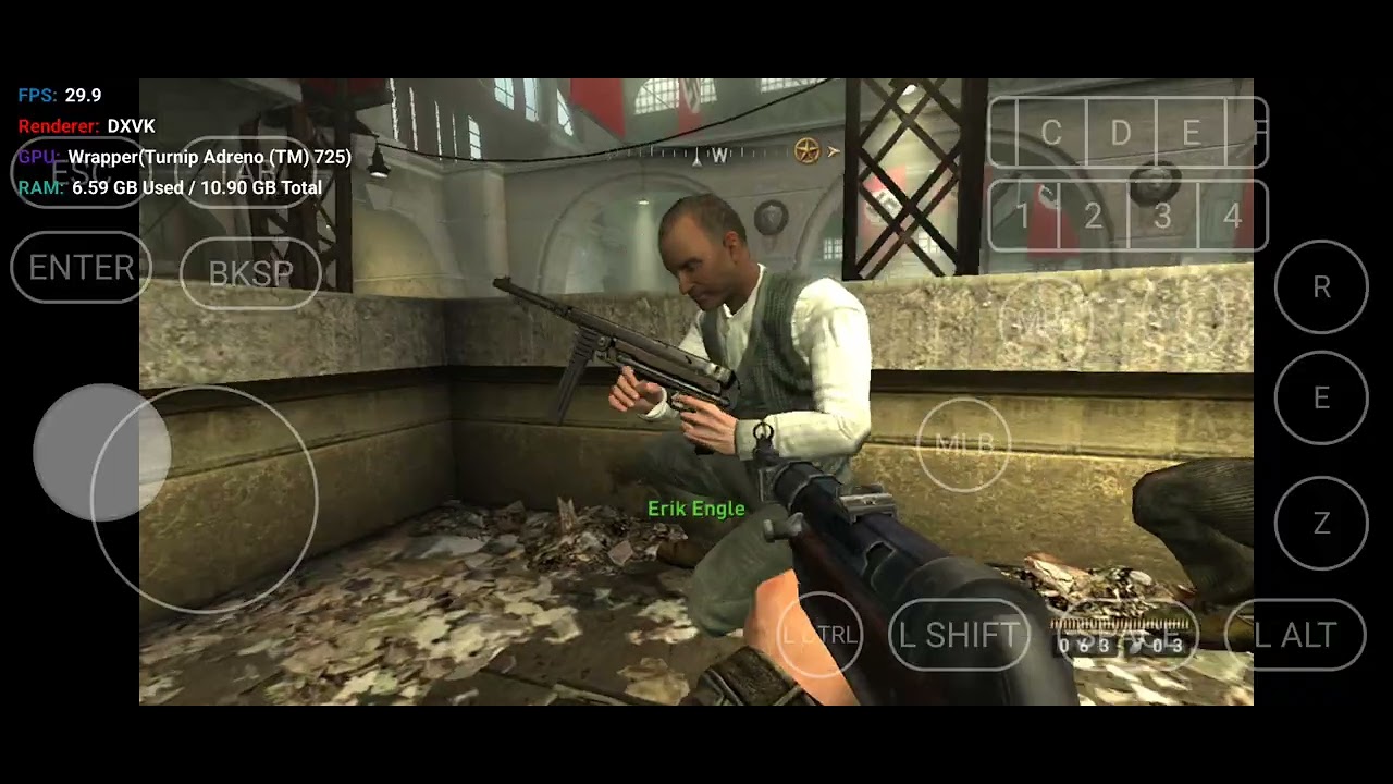 Wolfenstein - Winlator vanilla 2.8.2 | 8+gen1