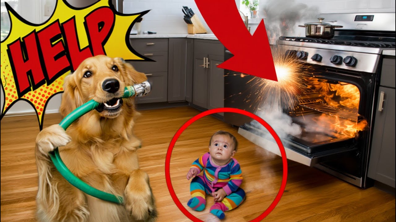 Dog Protects Baby—Heartwarming Moment!😍