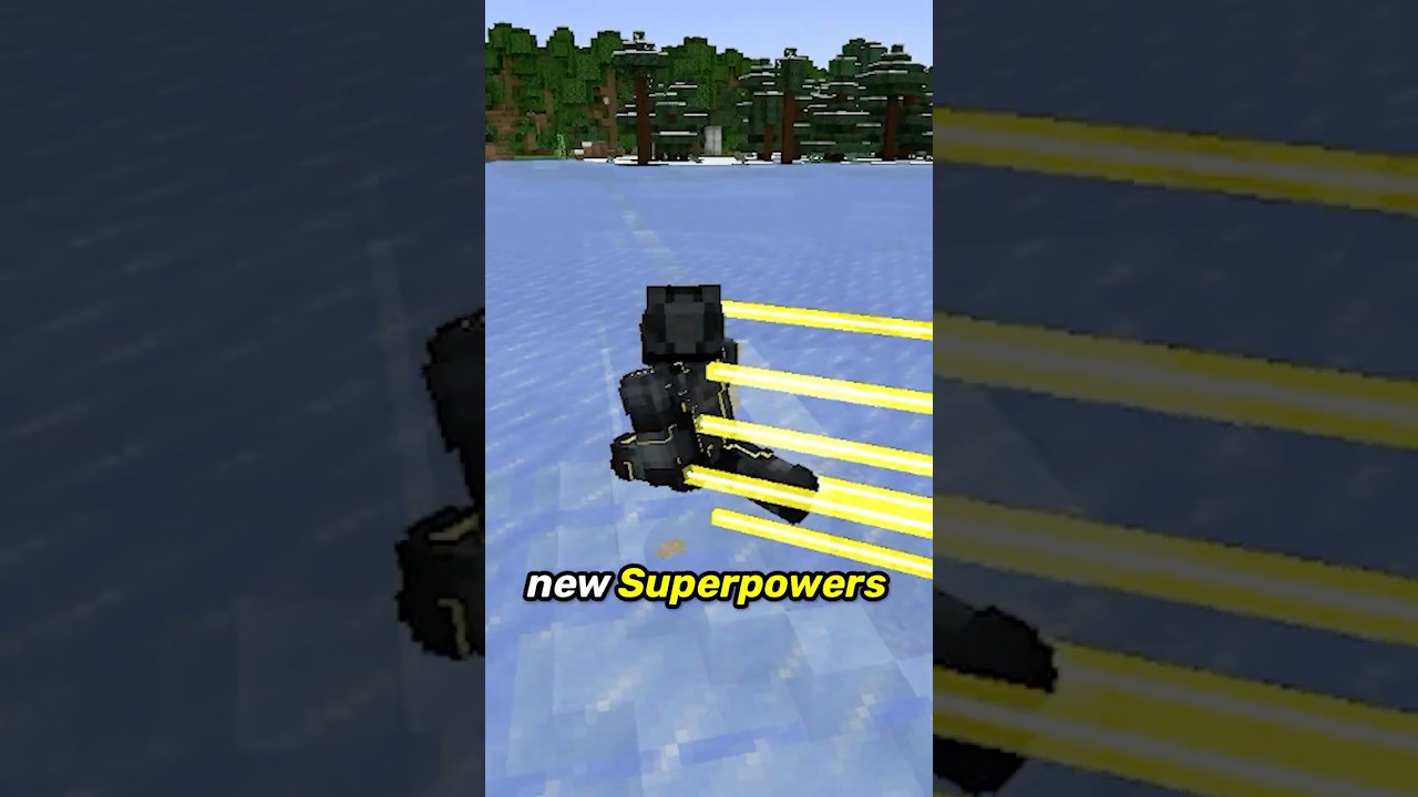 1.20.1 Супергерои наконец-то здесь! #minecraft #gaming #superheroes #shorts #mods #ironman