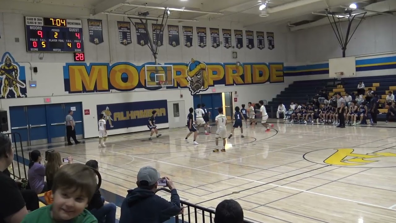 Gabrielino (away) vs Alhambra (home) 12 5 2025 BASKETBALL FRESHMAN